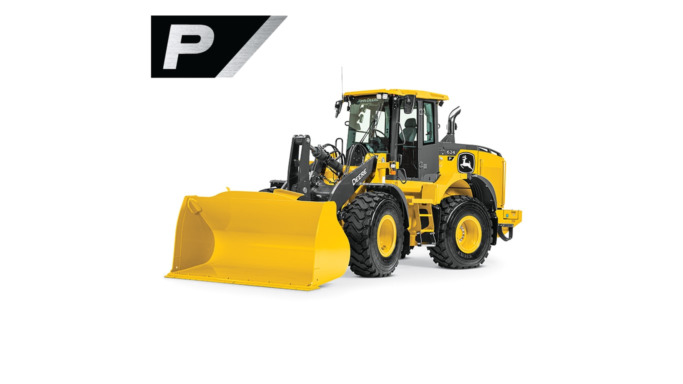 John Deere Wheel Loader ホイールローダー 624 P-Tier Mid-Size Wheel Loader - United Construction & Forestry