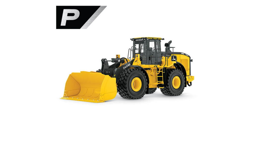 John Deere 744J Waste Handler High-Lift Wheel Loader